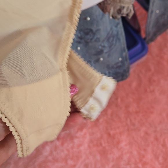 Free People Floral Lace Bodysuit in Cream and Purple - Picture 11 of 12